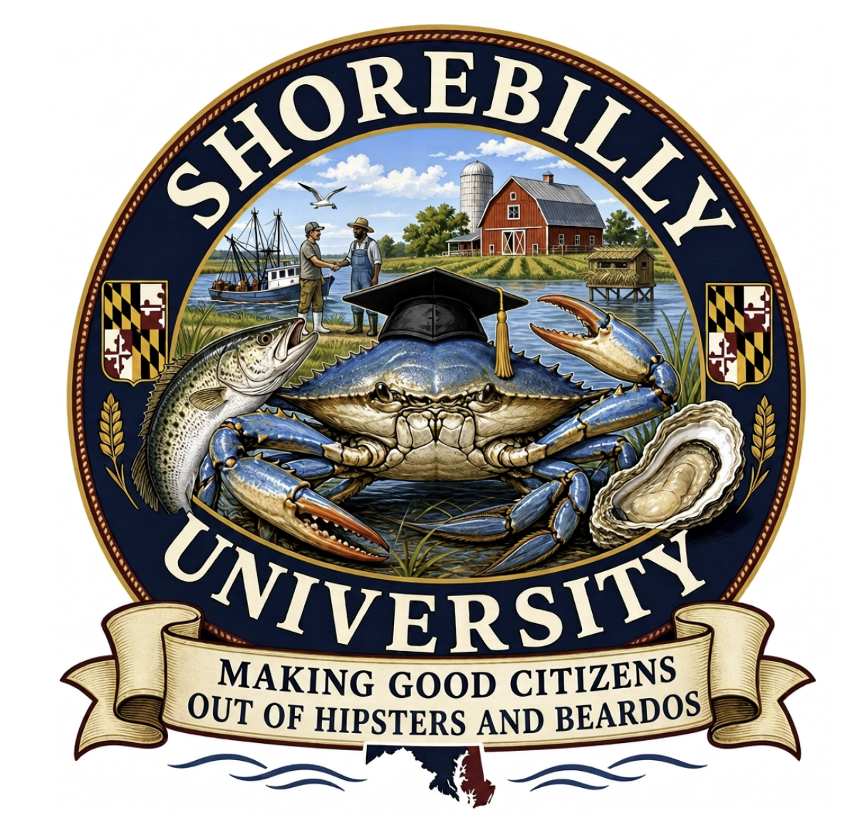 Shorebilly University seal